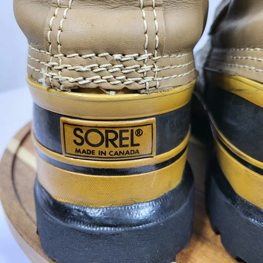 Vintage Sorel Kaufman Women's Caribou Wool Lined Waterproof Duck Boots‎ Size 6